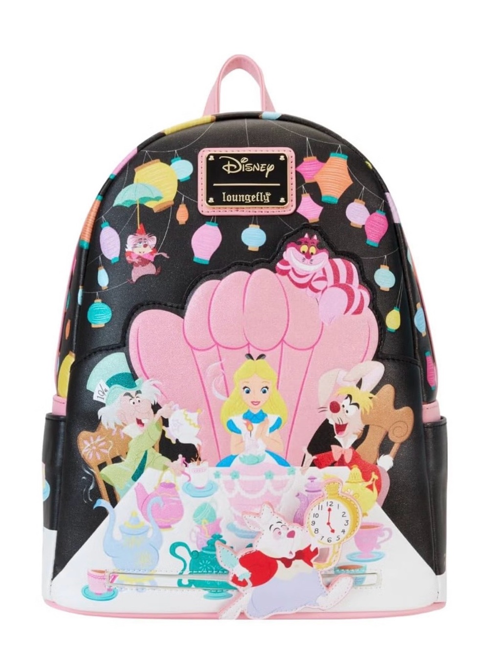 Loungefly Disney Alice in Wonderland Unbirthday Tea Party Mini Backpack